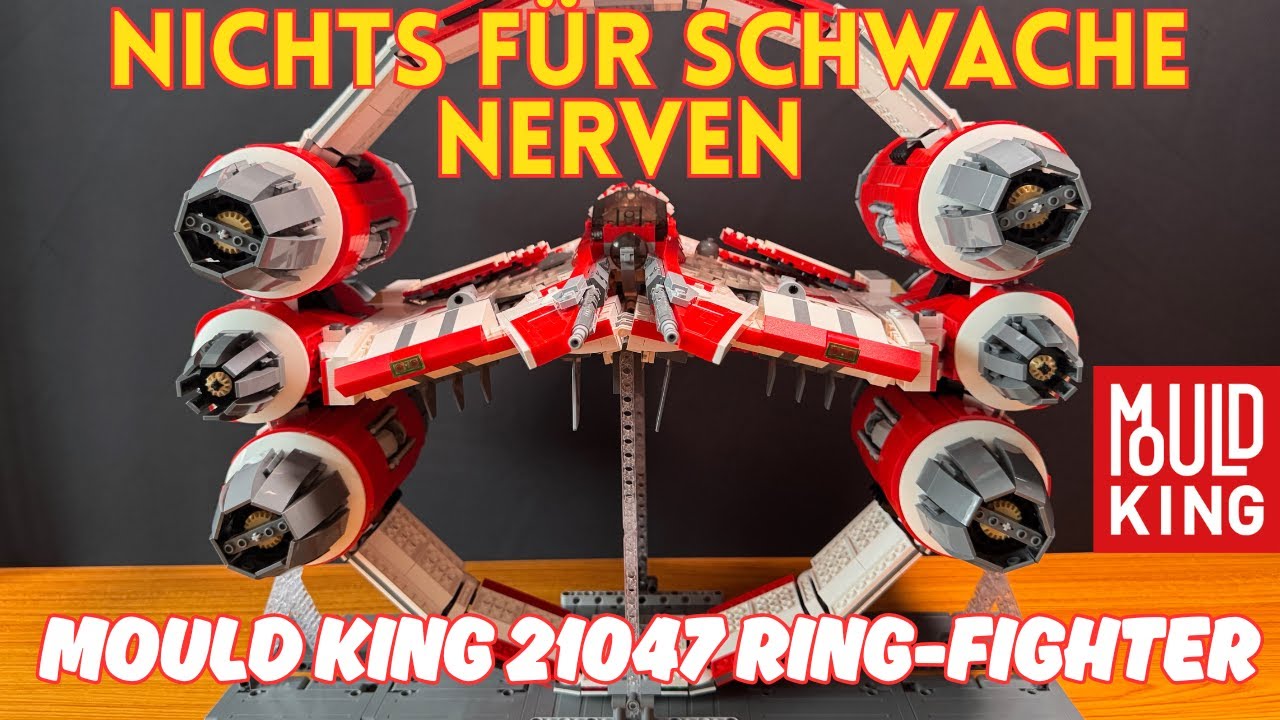 Interstellar Ring Module Mould King 21047 Interstellar Ring Fighter – 6000+ Teile Sci-Fi-Monster ...