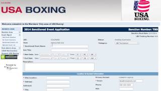 USA BOXING: Applying for Sanctions