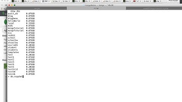 MongoDb Tutorial 31 : How to rename the database in mongoDB