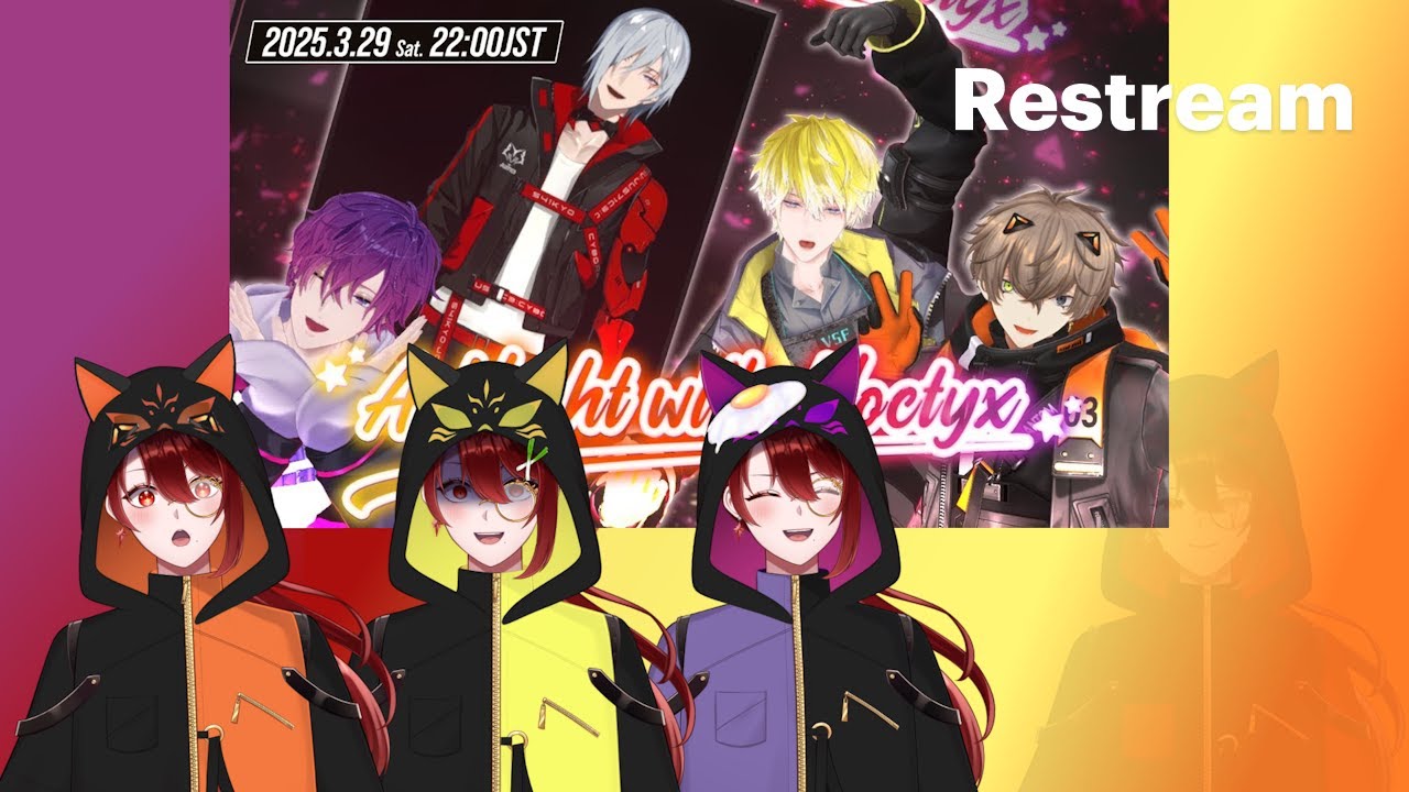 We'll always remember the fun times no matter how long【Noctyx 3D Concert (Re) Watchalong】