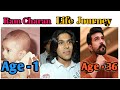 Ram charan life journey from age 1 to age 36  ramcharan vcn tollywood productions   