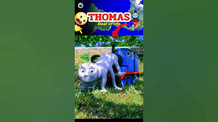 Thomas the train 🚂 spotted on google earth and maps 🌎 #thomasthetrain #choochoocharlesandthomas