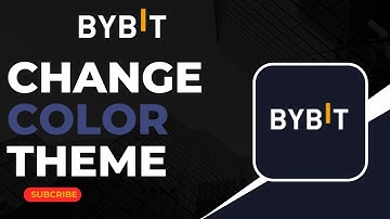 How to Change Color Theme on Bybit App !