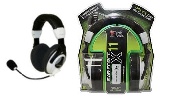 Turtle Beach Ear Force X11 Headset Unboxing
