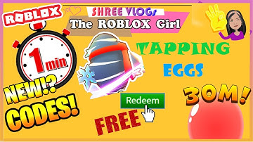 ⏱️ROBLOX Tapping EGGs codes 🥚 in ⏱️60 Seconds!  💥 All Latest New Codes in 1 Minute !