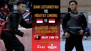 HIDAYAT LIMONU V DANI LISTIANSYAH | 2019 PENCAK SILAT BELGIUM OPEN