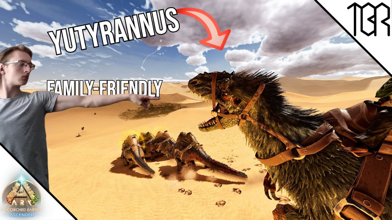 Family-Friendly Ochočování (yutyrannus taming) | ARK Ascended Scorched Earth EP5 CZ/SK