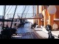 "HMS Warrior" 1860, Ironclad Battleship of the age of Sail and Steam "Portsmouth Historic Dockyard."