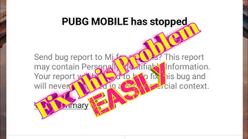 Pubg mobile has stopped| pubg mobile has stopped  | How To Fix PubG Mobile Problems