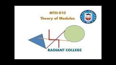 MTH-610 Theory of Modules lec 11 3rd isomorphism theorem