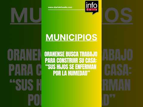 En un desgarrador llamado desde Orán, clama por ayuda desesperada.