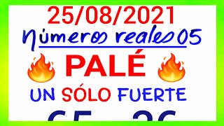 NÚMEROS PARA HOY 25/08/21 DE AGOSTO PARA TODAS LAS LOTERÍAS....!! Números reales 05 para hoy....!!