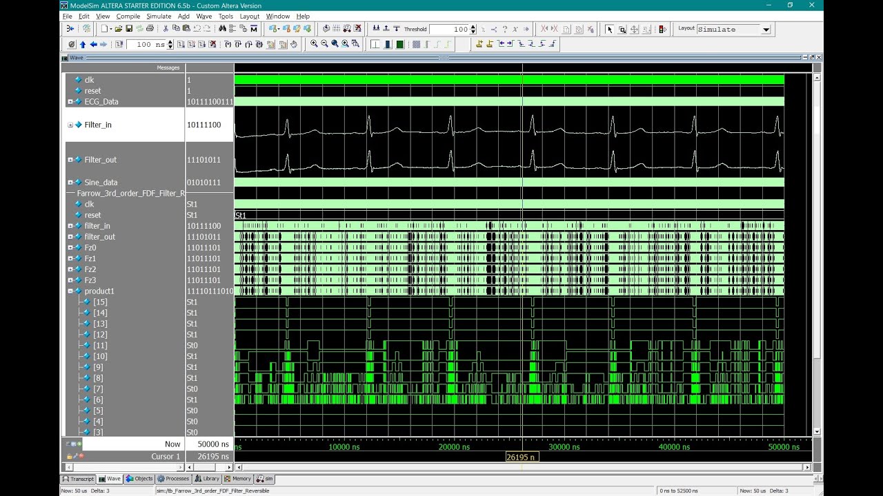 Design and Implementation of a Low-Complexity Continuously Variable Digital Filter Using a Novel