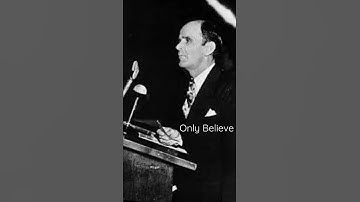 Only Believe🌱 by William Marrion Branham🦅