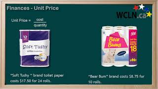 WCLN - Unit Price