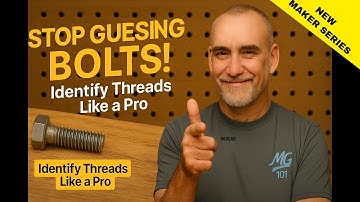 Stop Guessing Bolts! Identify Threads Like a Pro 🔩  #mg101fasteners