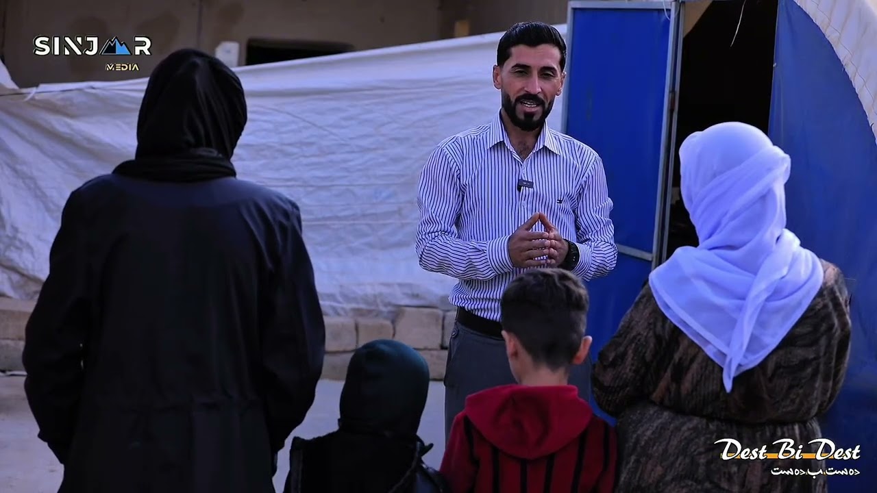 عادوا من النزوح… إلى خيمةٍ لا تقيهم البرد ولا الحر | #دەست_ب_دەست | الحلقة 23