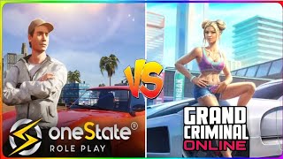 One State RP vs Grand Criminal online Comparison screenshot 2