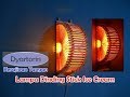 Kreasi Lampu Dinding Dari Stick Ice Cream