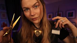 Asmr Haircut  Crisp Scissor Sounds For Deep Sleep U0026 Relaxation