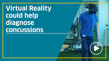 Virtual Reality could help diagnose concussions.