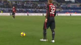 David Beckham AC Milan vs Lazio