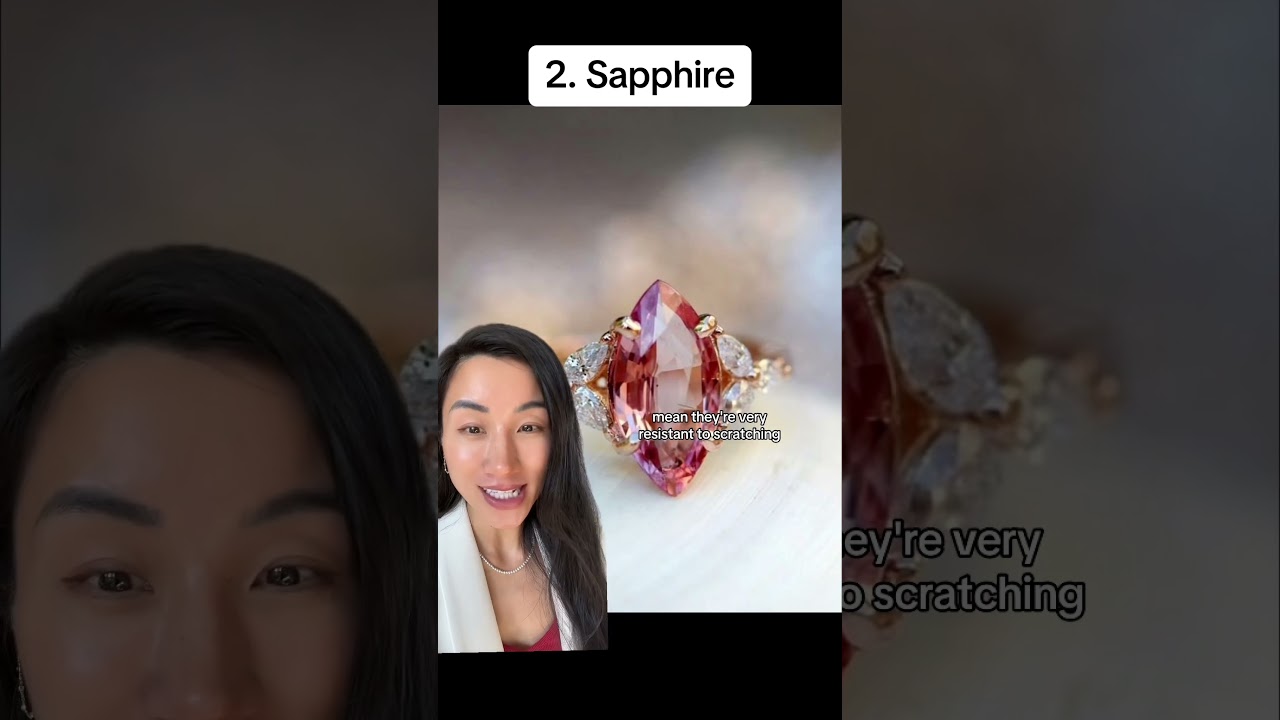 3 самых прочных альтернативы бриллиантам #обручальноекольцо #обручальныекольца #муассанит #сапфир...