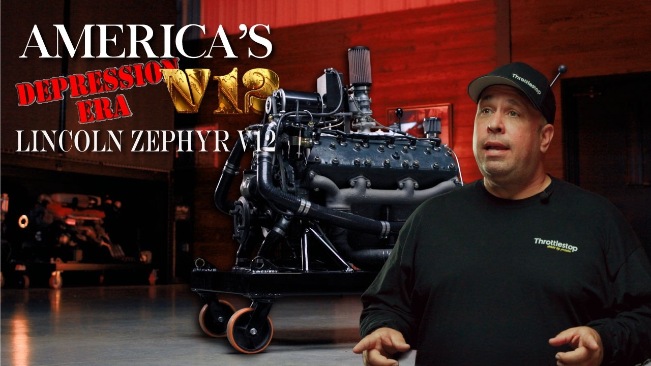 希少です！リンカーン 1946 Lincoln Zephyr V12 - America's Great 12 Cylinder w/ Mike