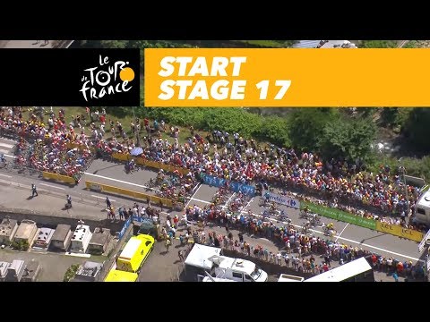 Start - Stage 17 - Tour de France 2018