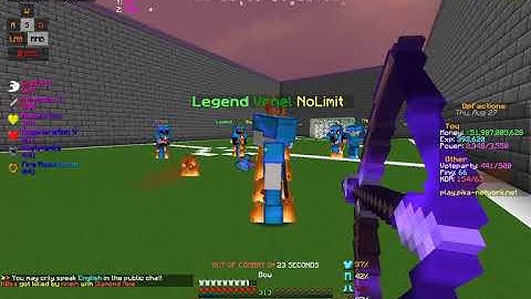 NoLimit 4vs1 ganking as usual | Pika Network - Op-Factions