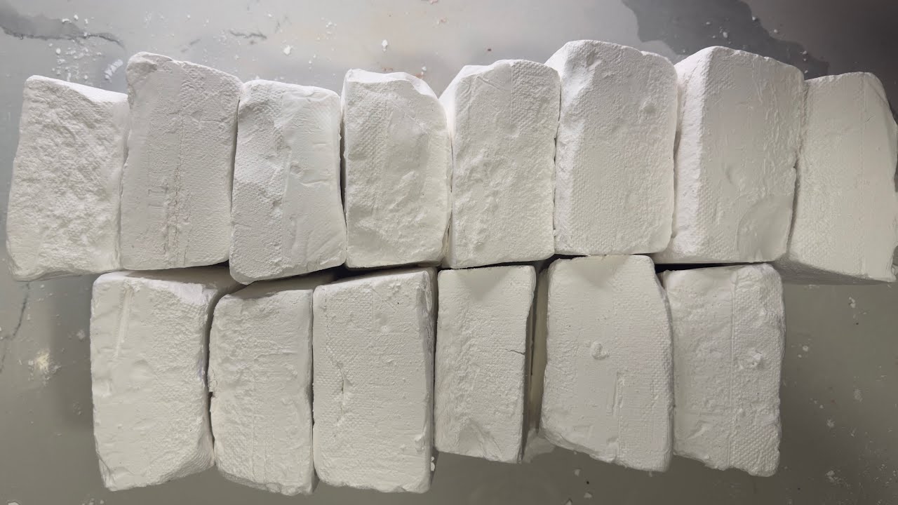 Wet 💦 Vs Dry Unpolished Jumbo Blocks Crush | Like share and hype it 