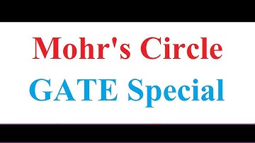 Mohrs Circle GATE Special Concept, Numericals
