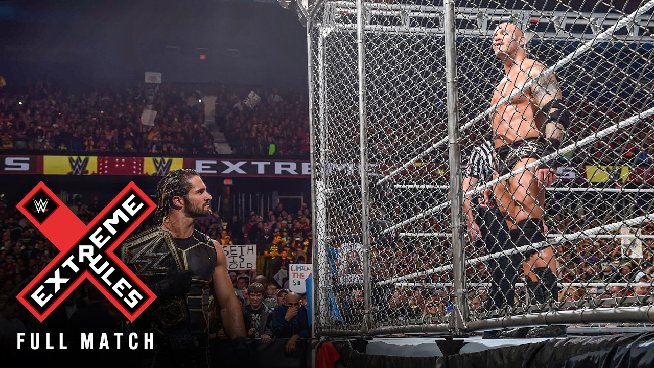 ⁣FULL MATCH: Seth Rollins vs. Randy Orton | WWE Title Steel Cage Match: Extreme Rules 2015