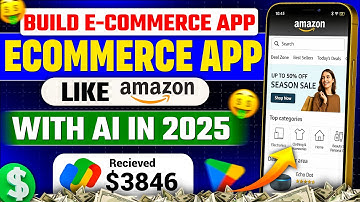 Build E-Commerce App with AI on Mobile in 2025 | Full Admin & User Panel | No Coding