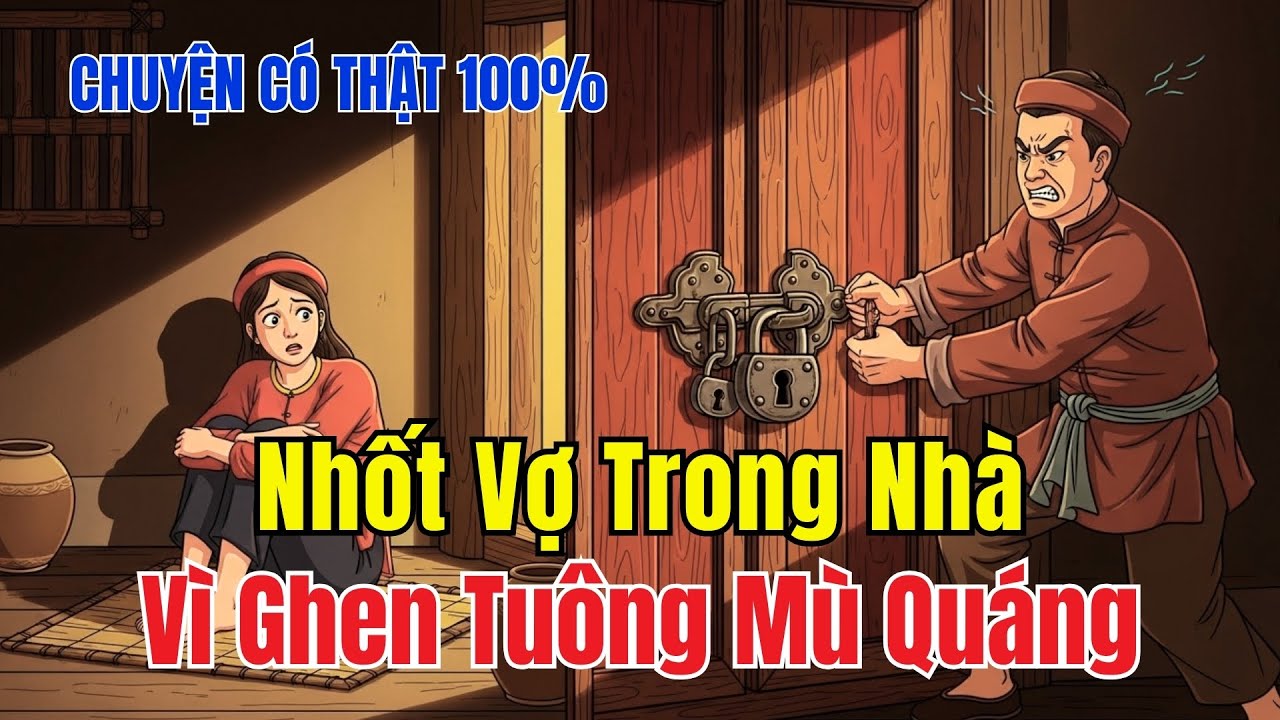 Chồng Cuồng Ghen Nhốt Vợ Trong Nhà Suốt Nhiều Năm – Cái Kết Nhân Quả Rợn Người
