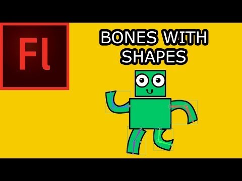 How To Animate with Bones in Flash CS5: 001 Shapes