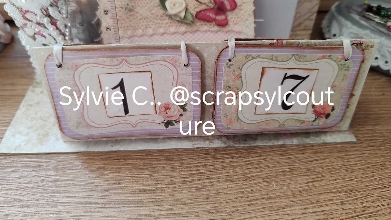 Jour 17. Sylvie C scrapsylcouture