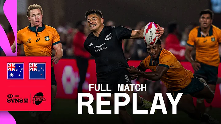 A TENSE Dubai Decider 💪 | Australia v New Zealand | HSBC SVNS Dubai | Men's Final Full-Match Replay