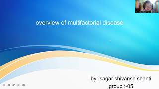 Overview of multifactorial disease