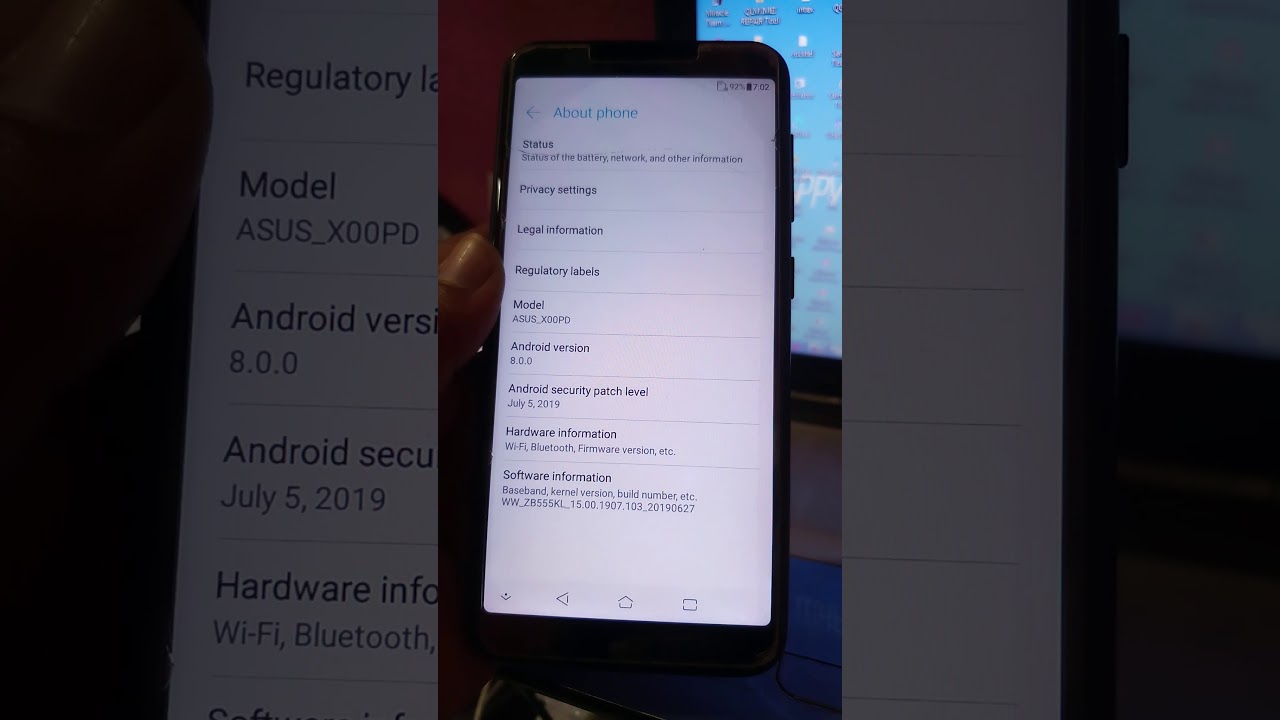 Asus x00pd frp reset umt