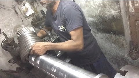 Amazing Technique With a headstock spindle ready part of lathe machine tech lathe working #hardwork