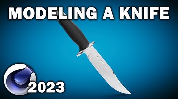 Cinema 4d 2023: How To Model A Knife