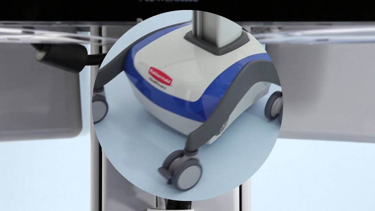 Rubbermaid M38 Medical Cart - YouTube