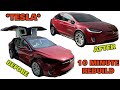 Rebuilding a WRECKED 2017 Tesla Model X 90D in 10 Minutes