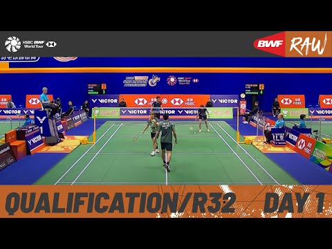 VICTOR Hong Kong Open 2023 | Day 1 | Court 1 | Qualification/Round of 32