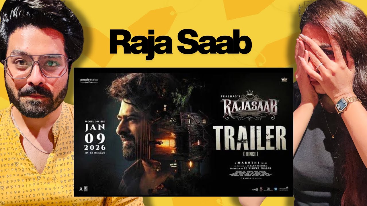 The Raja Saab Official Trailer Reaction | Prabhas | Maruthi | Thaman| TG Vishwa Prasad| Krithi P