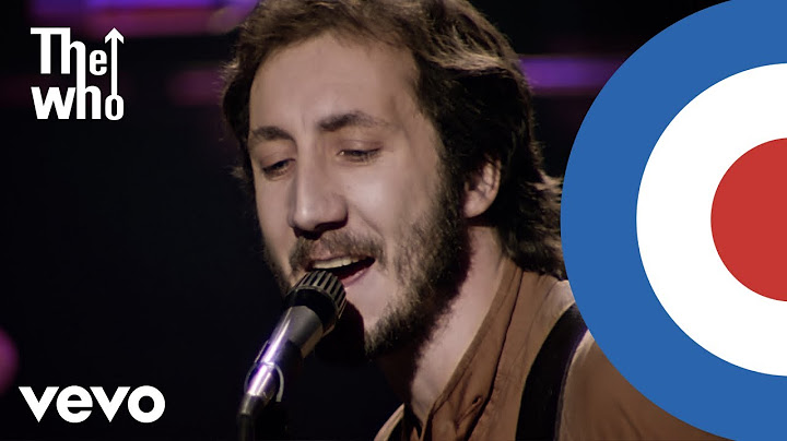 Baba O'Riley TV show performance - TV Show performance video thumbnail