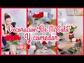 DECORACION DE MI SALA♡ DECORACION SAN VALENTIN♡MI SALA/MI COMEDOR♡