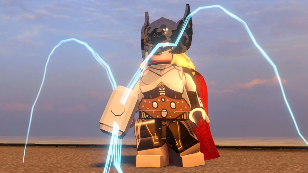 LEGO Marvel's Avengers - Thor (Jane Foster) | Free Roam Gameplay (PC HD