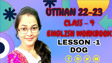 utthan 22-23 || class 4 english || worksheet- 1 || explanation with solutions 💥